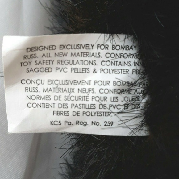 Wilson Bombay 2001 Limited Stuffed Teddy Bear - Picture 6 of 6